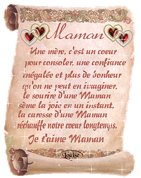je t aime maman