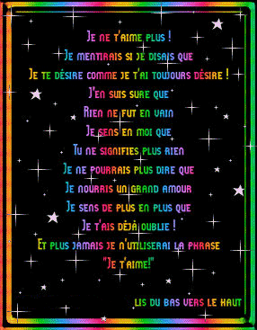 tu ma fait du mal